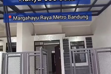 Dijual Termurah Rumah di Margahayu Raya Metro Kota Bandung