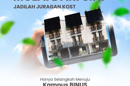 Dijual Kost di Kemanggisan Jakarta Barat Dekat Binus Anggrek