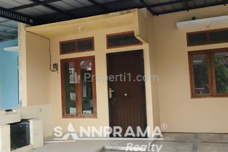 Dijual Rumah Siap Huni Dalam Cluster di Cagar Alam Depok