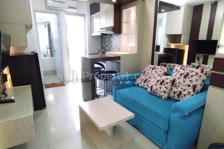 Disewakan Tahunan Apartemen Bassura City Jakarta Timur Type 2 Kamar Tidur Full Furnish Lengkap Siap Huni Sesuai Foto