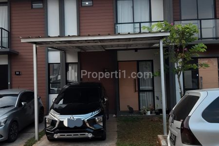 Jual Rumah 3 Kamar Tidur Siap Huni Semi Furnish AC Setiap Kamar di Cendana Peak, Karawaci, Tangerang