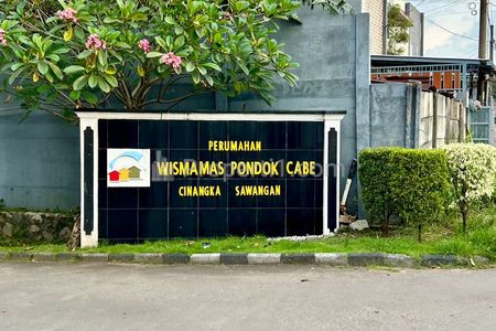 Dijual Rumah Komplek Cantik Strategis di Cinangka Sawangan, Depok