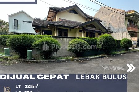 Dijual Rumah 2 Lantai Dalam Komplek Lokasi Strategis Posisi Hoek di Lebak Bulus Jakarta Selatan