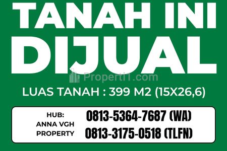 Jual Tanah Luas Murah di Graha Family Surabaya Strategis