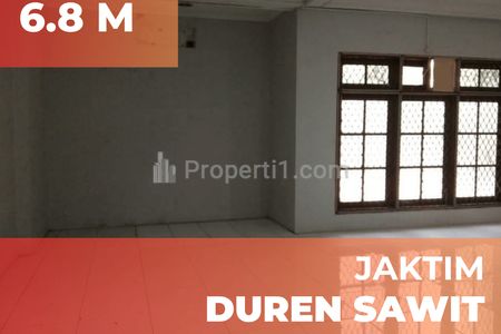 Jual Rumah di Duren Sawit Jakarta Timur 2 Lantai Luas Cocok untuk Kantor atau Kosan