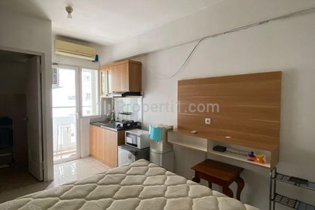 Disewakan Apartment Green Pramuka City Studio Fully Furnish Unit Fagio Murah