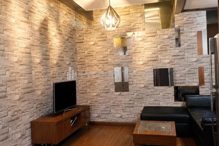 Apartment for Rent at Sudirman Park 2 BR Fully Furnished, Near Citywalk Sudirman, LSPR, Sahid Sudirman Center Building, and Setiabudi MRT Station