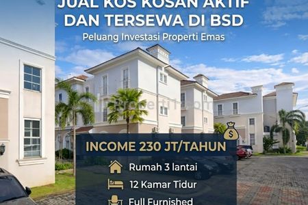 Dijual Kost Aktif di BSD Cluster Vanya Park