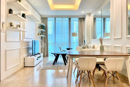 For Lease Modern Luxury Apartment at Residence 8 Strategic Location in South Jakarta - 1 BR Full Modern Furnished Ready to Move In!