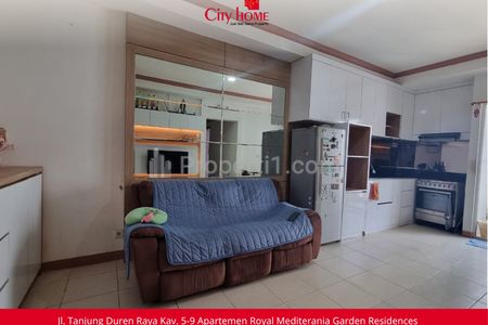 Disewakan Apartemen Mediterania Garden Residence 2 - Tipe 2+1 Bedroom Full Furnished