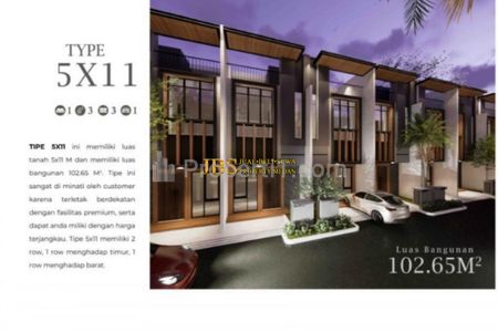 Jual Rumah di Komplek Royal Residence Jalan Pasar 3 - Medan Perjuangan