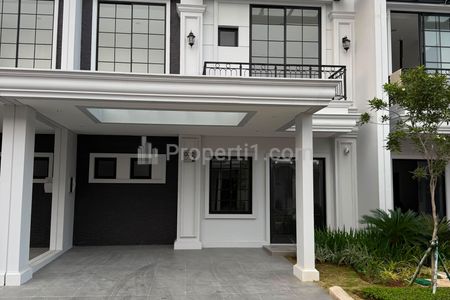 Disewakan Murah Rumah Baru Lebar 8 di Villa Pasir Putih PIK 2 Tangerang