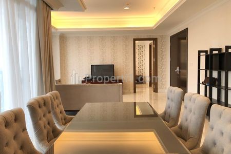 For Lease Luxurious Apartment at Botanica Type 2 BR Full Modern Furnished - Strategic Location in South Jakarta
