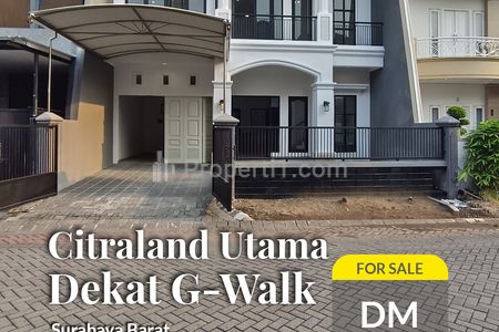 Dijual Rumah Minimalis Siap Huni Villa Sentra Raya Citraland Murah Dekat Gwalk