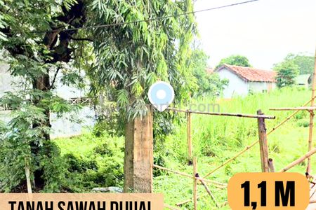 Tanah Dijual Luas 1.439 m2 di Pangkah, Tegal, Jawa Tengah