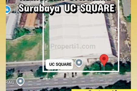 Disewakan Tanah Kavling Citraland UC Square Surabaya - Komersial Area Dekat Hokky Buah, RS Ciputra, Jungle Padel, Cocok Buat Segala Usaha Cafe, Resto