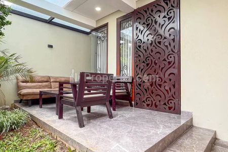 Jual Rumah di Cempaka Putih Jakarta Pusat Cakep 2 Lantai Full Furnished Siap Huni