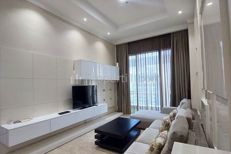 For Rent Apartemen Residence 8 Senopati Full Furnished 2+1 Kamar