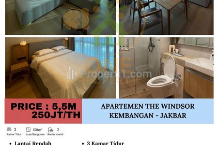 Disewakan Apartemen The Windsor, Kembangan – Jakarta Barat