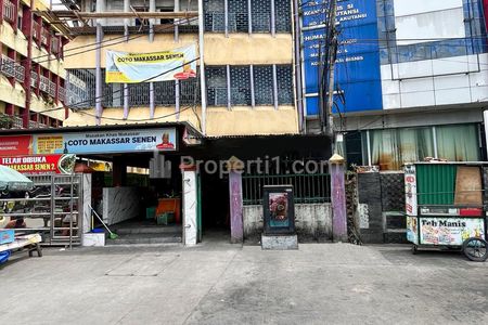 Dijual Ruko 4 Lantai Area Senen, Jakarta Pusat