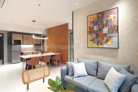 Sewa Apartemen The Aspen Peak Residence Dekat Toll TB Simatupang, Jakarta Selatan - 2+1BR Furnished
