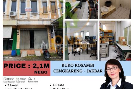 Dijual Ruko Kosambi, Cengkareng - Jakarta Barat