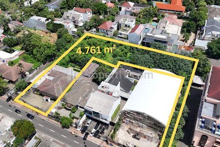 DIJUAL TANAH AREA KOMERSIAL MASIH ADA BANGUNAN DI KEMANG, JAKARTA SELATAN
