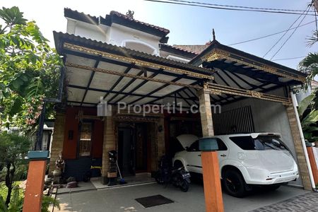 Disewakan Rumah Posisi Hook Full Furnished Lingkungan Asri di Harapan Indah 2 Dalam Cluster Bekasi