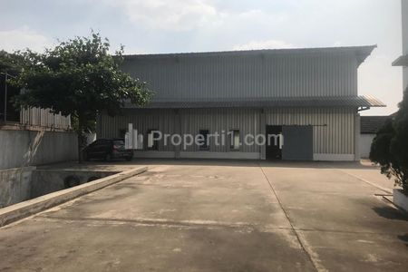 Disewakan Gudang dan Kantor Siap Pakai Tersedia Tempat Bongkar Muat Kontainer di Jalan Pekapuran Depok