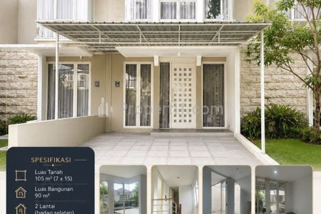 Disewakan Rumah The Greenlake Citraland Surabaya - Spesial 3 Kamar Tidur - Surabaya Barat Dekat BINUS, Supermarket SAMUDERA, Palimanan Ciputra