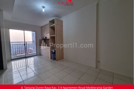 Jual Apartemen 2 BR Unfurnished di Mediterania Garden Residences 2 Tanjung Duren Jakarta Barat