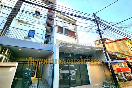 Jual Cepat Kost Exclusive 4 Lantai Total 38 Kamar Bangunan Baru Fully Furnished di Tomang Jakarta Barat