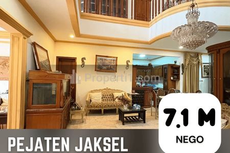Jual Rumah di Pejaten Jakarta Selatan 2 Lantai Cakep Furnished dekat Pejaten Village