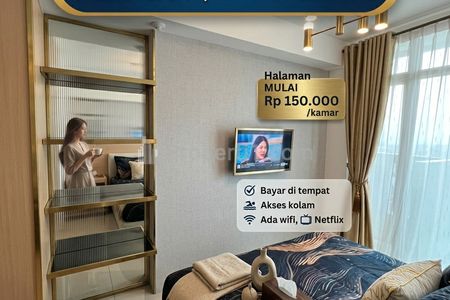 Sewa Apartemen Harian di Tangerang @ Springwood Residence - Studio Furnished