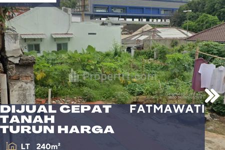 Dijual Tanah Kavling Siap Bangun Lokasi Strategis di Fatmawati Jakarta Selatan