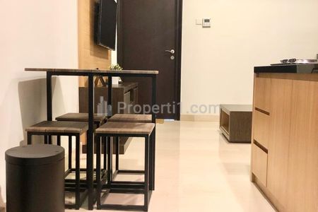 For Lease Apartment Sudirman Suites Jakarta Type 1BR Full Furnished - Strategic Location in Central Jakarta