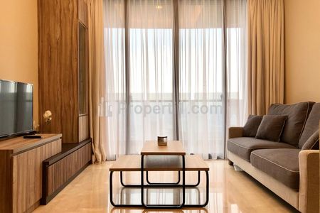 For Lease Luxurious Apartment at District 8 Type 1BR Full Modern Furnished - Strategic Location in South Jakarta