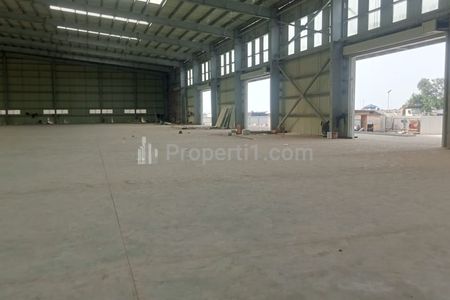 Disewakan Gudang Bagus Siap Pakai di Kawasan KBN Marunda Jakarta Utara
