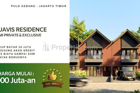 Dijual Rumah di Perumahan Suavis Residence, Pulo Gebang, Jakarta Timur