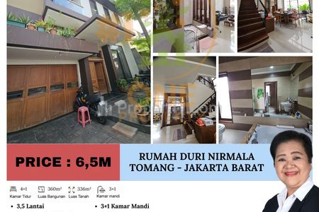 Dijual Rumah Duri Nirmala, Tomang – Jakarta Barat