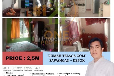 Dijual Rumah di Telaga Golf Sawangan, Depok - Jawa Barat