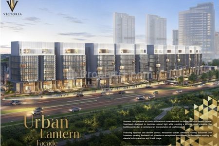 Dijual Ruko Victoria Business Loft di Kawasan Victoria Central District Paramount Gading Serpong Tangerang