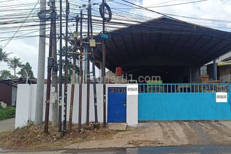 Dijual Gudang Terawat Kondisi Kantor dan Rangka Baja di Pedurenan Bekasi