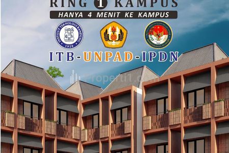 Dijual Kost Premium di Ring 1 ITB, Unpad, IPDN, Full Furnished SHM, Occupancy Tinggi, Pasar Stabil Developer Pengalaman