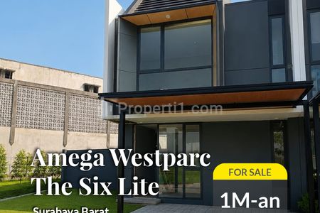 Rumah Dijual 2 Lantai di Amega Westparc Gresik, Dekat Citraland Harga 1 Milyaran! Cash Cuma 870 Jutaan