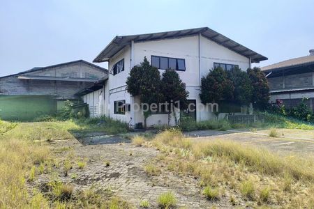 Dijual Gudang dan Pabrik Akses Container di Setu Bekasi