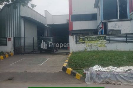 Dijual Gudang Siap Pakai Akses Kontainer di Kawasan Industri Jababeka 3 Bekasi