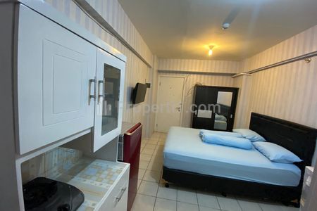 Disewakan Apartment Green Pramuka City Unit Pino Tipe Studio Furnish, Bagus Nyaman Bersih Murah