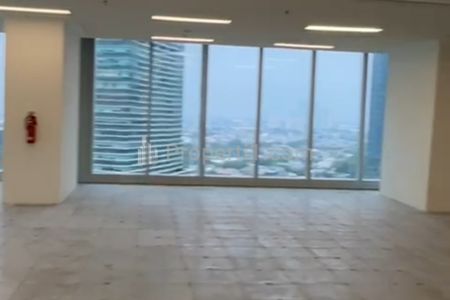 Sewa Ruang Kantor Kondisi Bare Luas 238m2 di Lantai 15 Gedung Sequis Tower SCBD Sudirman, View Pacific Place, Kebayoran Baru, Jakarta Selatan