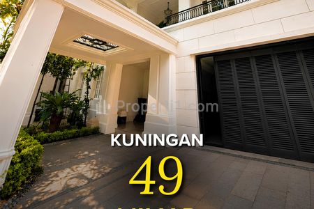 DIJUAL RUMAH MEWAH DALAM PERUMAHAN ELITE MEGA KUNINGAN – JAKARTA SELATAN